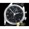 IWC Portugieser Chronograph Classic SS/LE Black YLF A7750 -IWC0417D