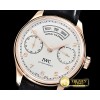 IWC Portugieser Annual Cal IW503502 RG/LE Wht ZF A52850 -IWC0424D