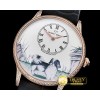 자케 드로 Les Ateliers dArt Petite Heure Minute Dog RG/LE ST8003 -JD011A