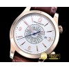 예거 르쿨트르 Master Memovax World Time RG/LE Silver Wht Asia 21J -JL0103B
