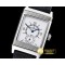 예거 르쿨트르 JL Reverso Automatic SS/LE White/Stk/Num Asia 2824 Mod -JL0109C