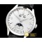예거 르쿨트르 Master Ultra Thin Moonphase SS/LE Silv Wht KMF MY9015 -JL0115A