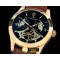 예거 르쿨트르 Retrogating Date/Reserve Tourbillon RG/LE Blk Asian 281 -JL047A