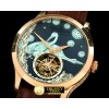 예거 르쿨트르 Porcelain Crane Tourbillon RG/LE Grey Flying Tourbillon -JL054A