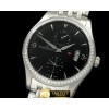 예거 르쿨트르 Master Duo Time SS/SS Black Asian 2824 -JL066G