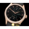 예거 르쿨트르 Master Duo Time RG/LE Black Asian 2824 -JL068D