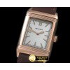 예거 르쿨트르 Reverso Classique RG/LE White Stk Jap Qtz -JL078A