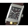 예거 르쿨트르 Reverso Classique SS/LE Brown Num/Stk Jap Qtz -JL079E