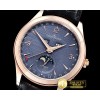 예거 르쿨트르 Master Calendar Moonphase RG/LE Blue OMF MY9015 Mod -JL132A
