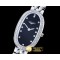 론진 Elegance Ladies Diams SS/SS Black TWF Swiss Qtz -LON013B