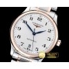 론진 Longines Master Collection RG/SS White/Num MY9015 Mod -LON014C