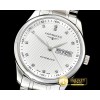 론진 Master Collection DayDate SS/SS LGF White/Diams A2836 -LON017B