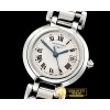 론진 Elegance Ladies SS/SS Ivory/Rmn GSF Swiss Quartz -LON018A