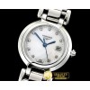 론진 Elegance Ladies SS/SS White MOP Diam GSF Swiss Quartz -LON018B
