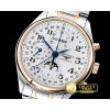 론진 Master Complications Auto RG/SS Wht GSF Asia 7750 -LON021E