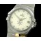 오메가 Double Eagle Midsize SS/SS White Diam Asian 2813 -OMG0215D