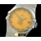 오메가 Double Eagle Midsize SS/SS Gold Diam Asian 2813 -OMG0215E