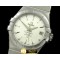 오메가 Double Eagle Midsize SS/SS White Stick Asian 2813 -OMG0215F