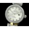 오메가 Deville Ladymatic SS/SS Diam White Swiss Quartz -OMG0216