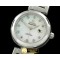 오메가 Deville Ladymatic Mid SS/SS White A2836 -OMG0220A