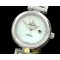 오메가 Deville Ladymatic Mid SS/SS White A2836 -OMG0220C