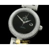 오메가 Deville Ladymatic Mid SS/SS Black 2813 21J -OMG0223A