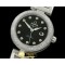 오메가 Deville Ladymatic Mid SS/SS Black 2813 21J -OMG0223B