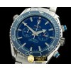 오메가 2011 Planet Ocean Chrono SS/SS Blue Jap Qtz -OMG0226A