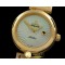 오메가 Deville Ladymatic Mid YG/YG White A2836 -OMG0228A