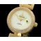 오메가 Deville Ladymatic Mid YG/YG White 2813 21J -OMG0232B