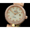 오메가 Deville Ladymatic Mid RG/RG White A2836 -OMG0234A