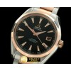 오메가 Aqua Terra Auto SS/RG Black Swiss 2836 -OMG0278B