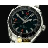 오메가 POcean GMT Ceramic Black SS/SS Swiss Eta 2836 -OMG0284B