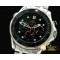 오메가 Diver Pro 300M Chrono SS/SS Black Jap Qtz -OMG0285A