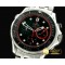 오메가 Diver Pro 300M Chrono SS/SS Blk/Red Jap Qtz -OMG0285C