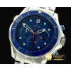 오메가 Diver Pro 300M Chrono SS/SS Blue Jap Qtz -OMG0285D