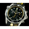 오메가 Diver Pro 300M Chrono SS/RU Black/Ylw Jap Qtz -OMG0290B