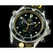 오메가 Diver Pro 300M Chrono SS/RU Black/Ylw Jap Qtz -OMG0290B