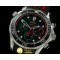 오메가 Diver Pro 300M Chrono SS/RU Black/Red Jap Qtz -OMG0290C