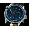 오메가 Diver Pro 300M Chrono SS/RU Blue Jap Qtz -OMG0290D
