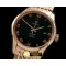 오메가 Deville Co Axial Auto RG/RG Black Asian 2824 -OMG0296C