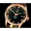 오메가 Deville Co Axial Auto RG/LE Black Asian 2824 -OMG0297C