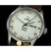 오메가 Deville Co Axial Day/Date SS/LE White Asian 2836 -OMG0298A