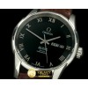 오메가 Deville Co Axial Day/Date SS/LE Black Asian 2836 -OMG0298E