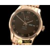 오메가 Deville Co Axial Day/Date RG/RG Brown Asian 2836 -OMG0299A