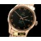 오메가 Deville Co Axial Day/Date RG/RG Black Asian 2836 -OMG0299B