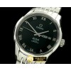 오메가 Deville Co Axial Day/Date SS/SS Black Asian 2836 -OMG0302B