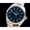 오메가 Aqua Terra Auto SS/SS Blue Swiss 2836 -OMG0326