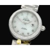 오메가 Deville Ladymatic SS/LE White J9105 -OMG0346B