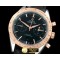 오메가 Speedmaster Moon Watch SS/RG/LE Black Stick A7750 -OMG0357B